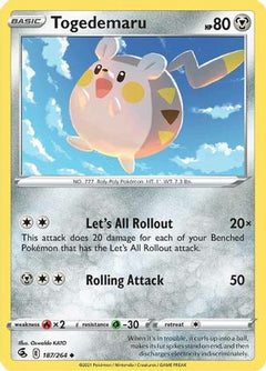 Togedemaru (187/264) [Sword & Shield: Fusion Strike]-1