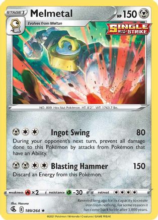 Melmetal (189/264) [Sword & Shield: Fusion Strike]-1