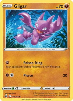 Gligar (140/264) [Sword & Shield: Fusion Strike]-1
