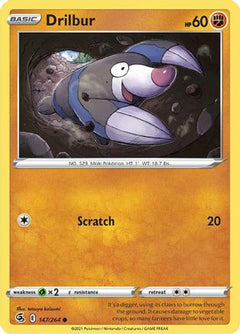 Drilbur (147/264) [Sword & Shield: Fusion Strike]-1
