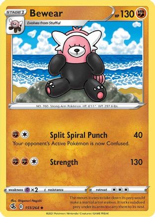 Bewear (151/264) [Sword & Shield: Fusion Strike]-1