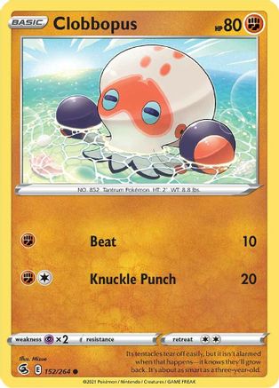 Clobbopus (152/264) [Sword & Shield: Fusion Strike]-1