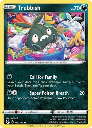 Trubbish (168/264) [Sword & Shield: Fusion Strike]-1