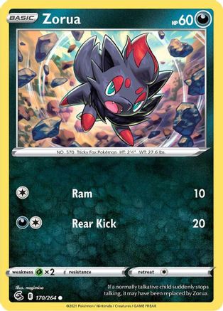 Zorua (170/264) [Sword & Shield: Fusion Strike]-1