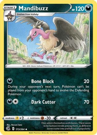Mandibuzz (173/264) [Sword & Shield: Fusion Strike]-1