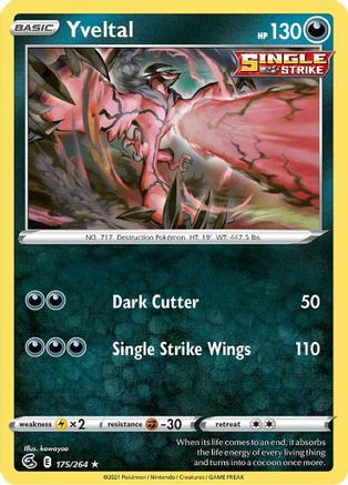 Yveltal (175/264) [Sword & Shield: Fusion Strike]-1