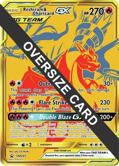 Reshiram & Charizard GX (SM247) (Jumbo Card) [Sun & Moon: Black Star Promos]-1