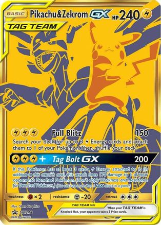 Pikachu & Zekrom GX (SM248) [Sun & Moon: Black Star Promos]-1
