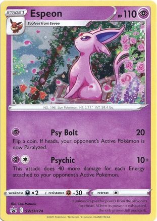 Espeon (SWSH174) [Sword & Shield: Black Star Promos]-1