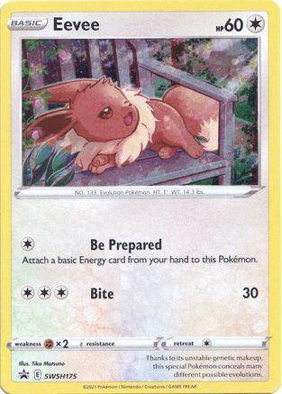 Eevee (SWSH175) [Sword & Shield: Black Star Promos]-1
