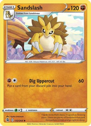 Sandslash (132/264) [Sword & Shield: Fusion Strike]-1