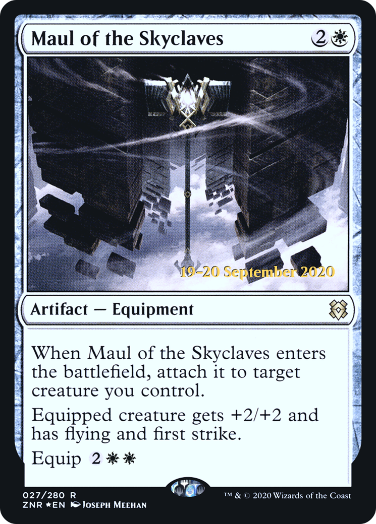 Maul of the Skyclaves [Zendikar Rising Prerelease Promos]-1