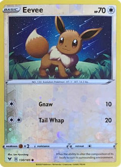 Eevee (130/185) (Reverse Cosmos Holo) [Sword & Shield: Vivid Voltage]-1