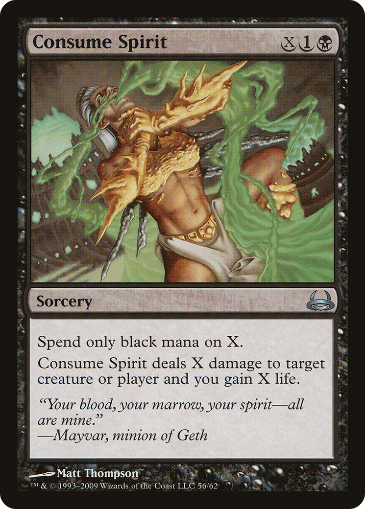 Consume Spirit [Duel Decks: Divine vs. Demonic]-1