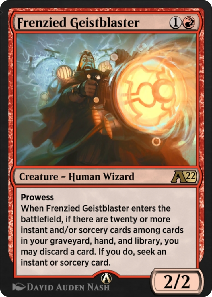 Frenzied Geistblaster (Y22-041) - Alchemy: Innistrad-1
