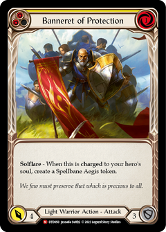Banneret of Protection [DTD050] (Dusk Till Dawn)  Rainbow Foil-2