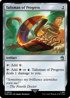Talisman of Progress (Surge Foil) [Doctor Who]-1