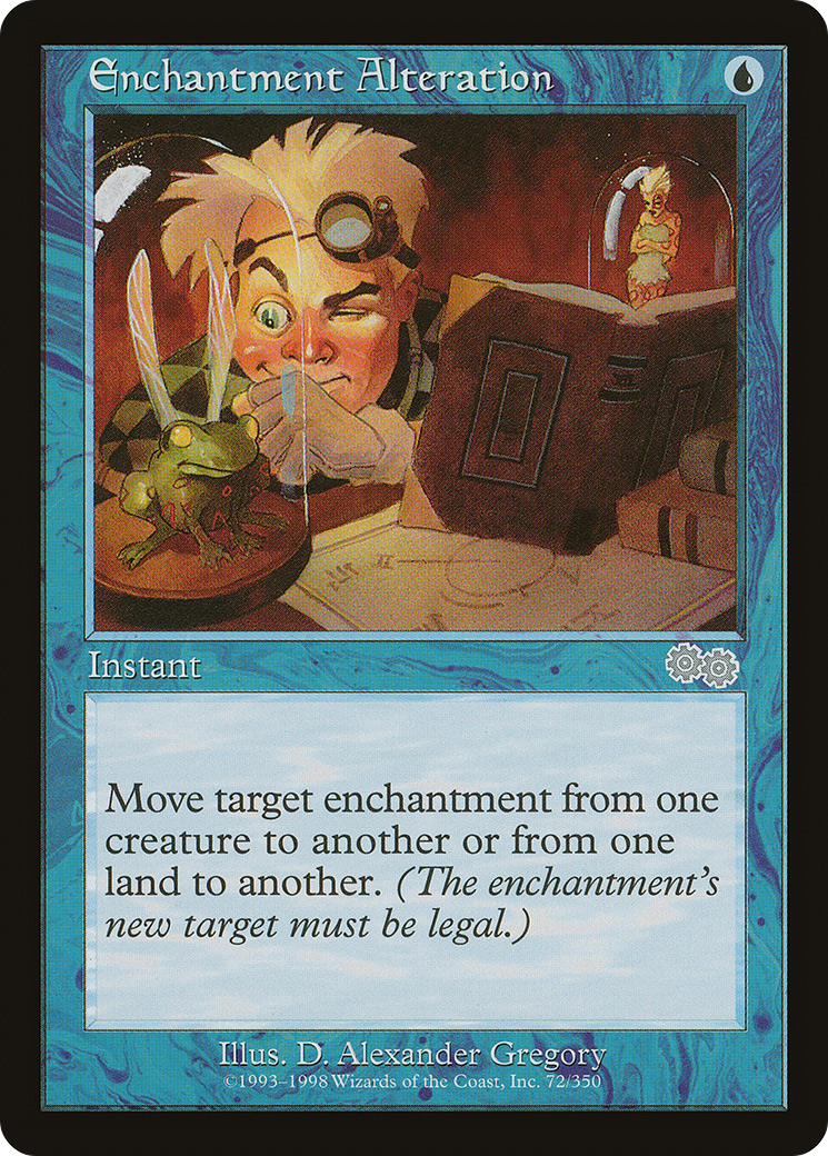 Enchantment Alteration [Urza's Saga]-1