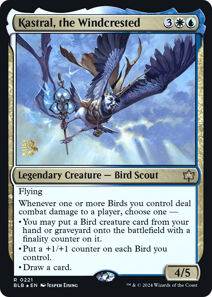 Kastral, the Windcrested [Bloomburrow Prerelease Promos]-1