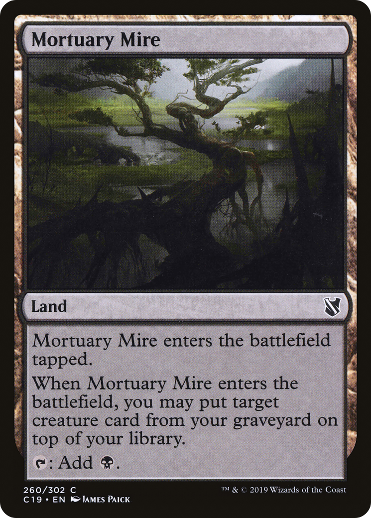 Mortuary Mire [Commander 2019]-1