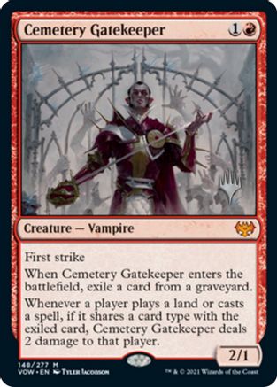 Cemetery Gatekeeper [Aetherdrift Promos]-1