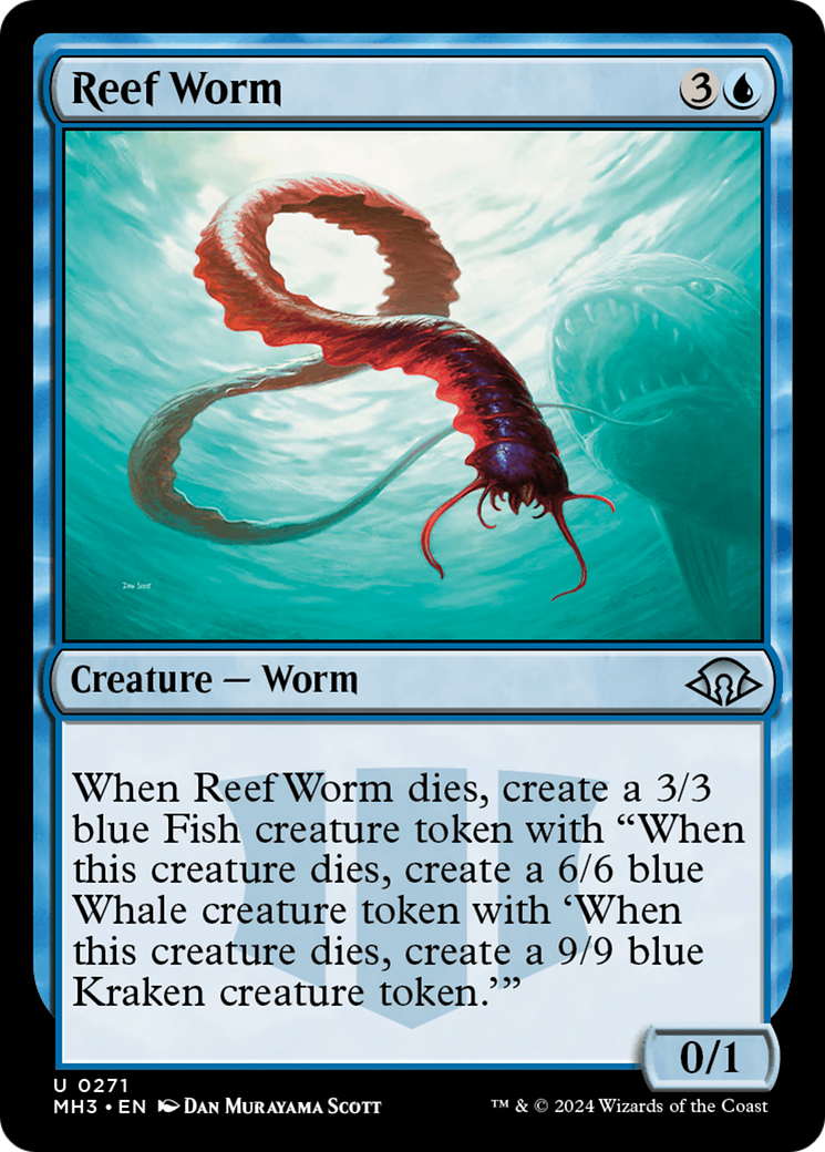 Reef Worm [Modern Horizons 3]-1
