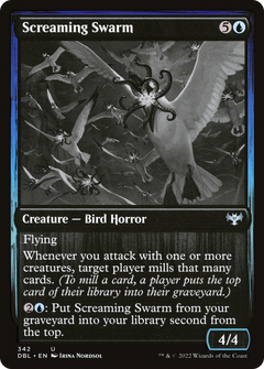 Screaming Swarm [Innistrad: Double Feature]-1