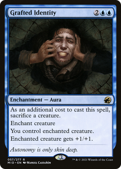 Grafted Identity [Innistrad: Midnight Hunt]-1