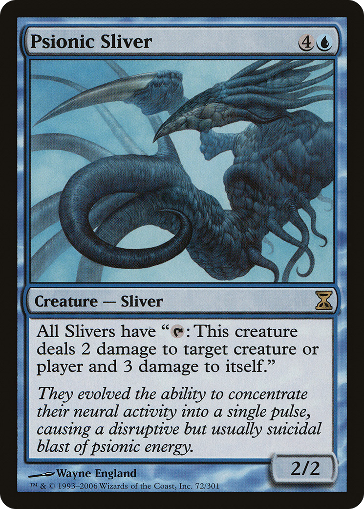 Psionic Sliver [Time Spiral]-1
