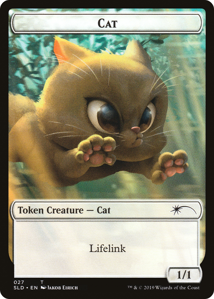 Cat (27) // Cat (28) Double-Sided Token [Secret Lair Drop Series]-3