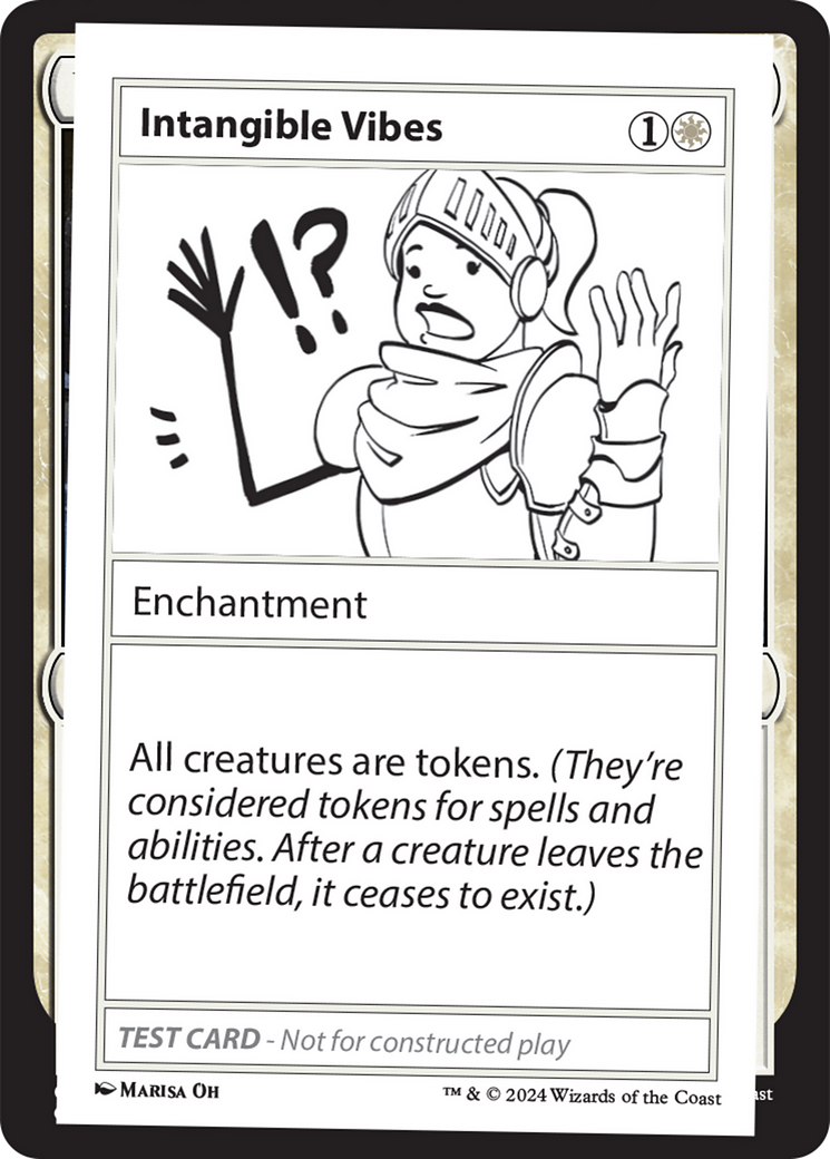 Intangible Vibes [Mystery Booster 2 Playtest Cards]-1