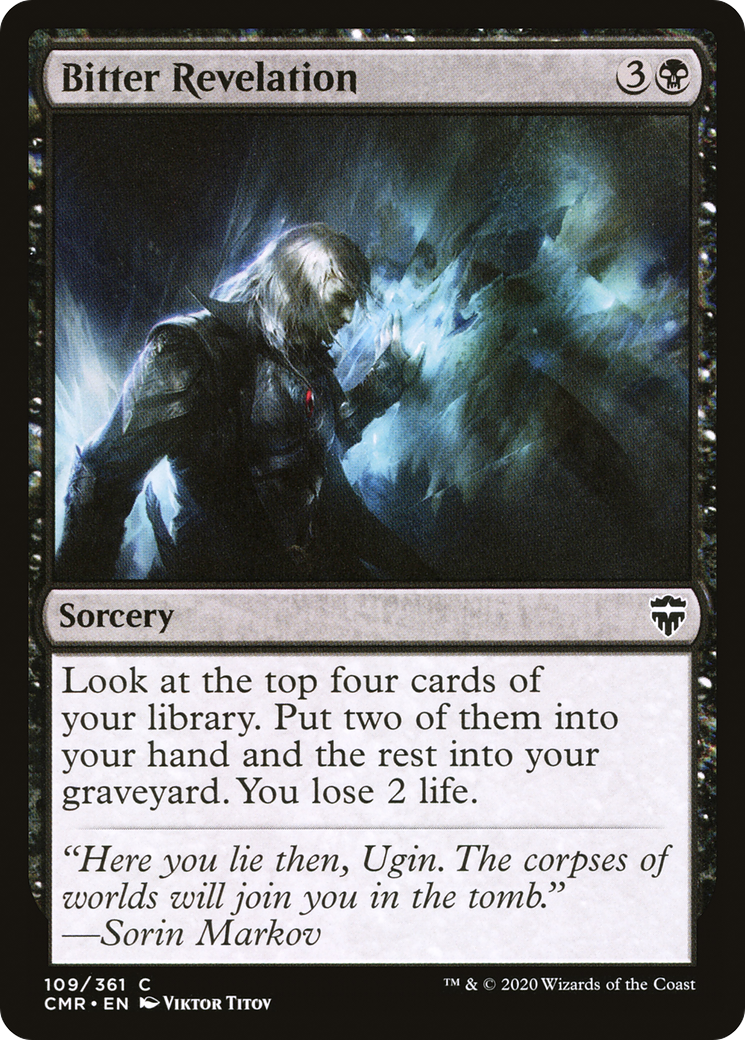 Bitter Revelation [Commander Legends]-1
