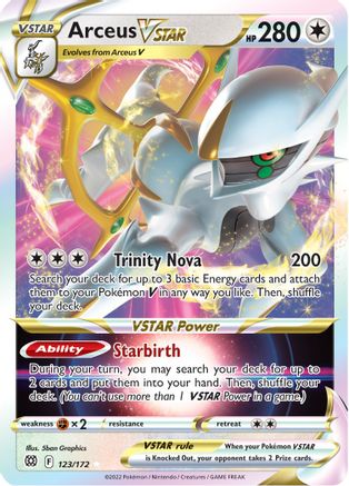 Arceus VSTAR (123/172) [Sword & Shield: Brilliant Stars]-1