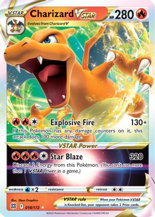 Charizard VSTAR (018/172) [Sword & Shield: Brilliant Stars]-1