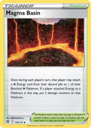 Magma Basin (144/172) [Sword & Shield: Brilliant Stars]-1