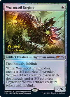 Wurmcoil Engine (Winner) (GAME-003) - Game Day & Store Championship Promos Foil-1