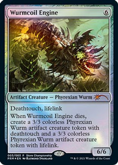 Wurmcoil Engine (GAME-003) - Game Day & Store Championship Promos Foil-1