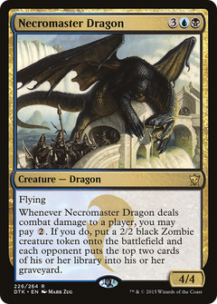 Necromaster Dragon [Dragons of Tarkir]-1