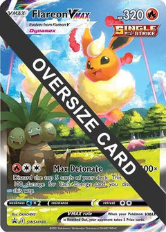 Flareon VMAX (SWSH180) (Jumbo Card) [Sword & Shield: Black Star Promos]-1