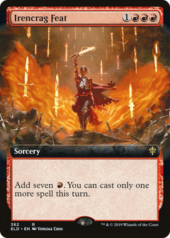 Irencrag Feat (Extended Art) [Throne of Eldraine]-1