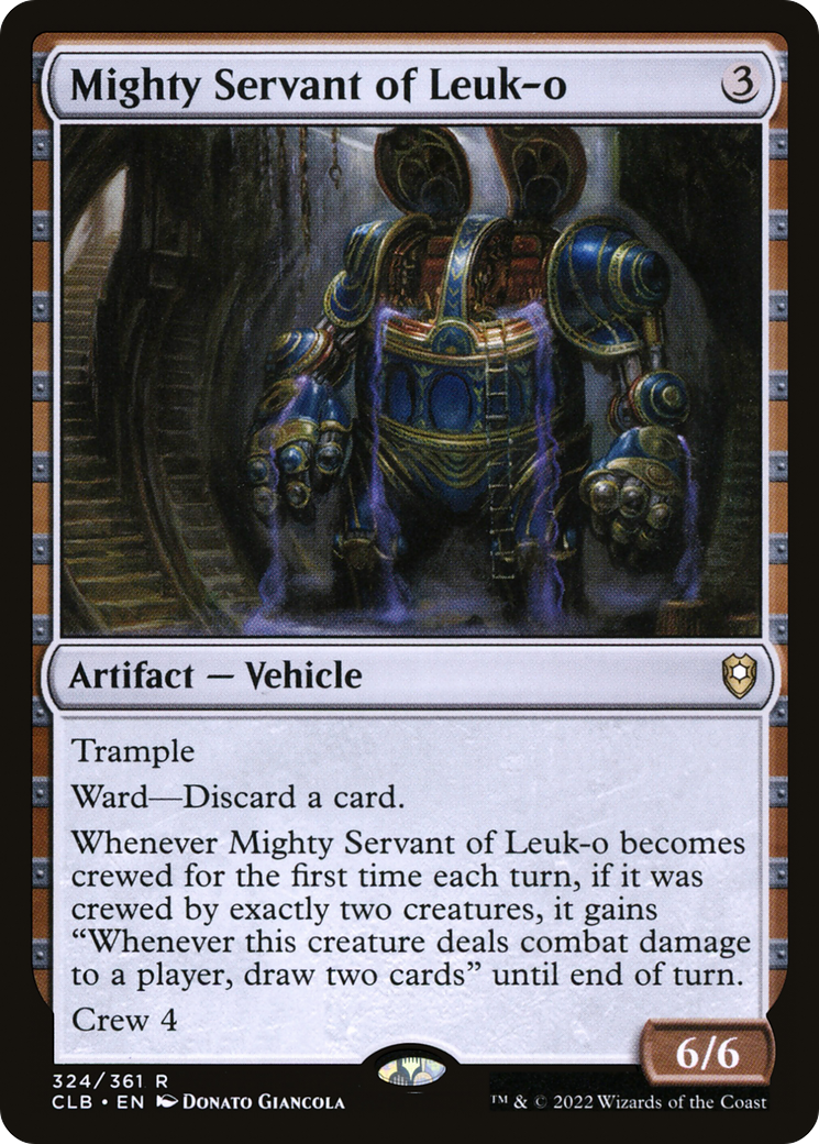 Mighty Servant of Leuk-o [Commander Legends: Battle for Baldur's Gate]-1