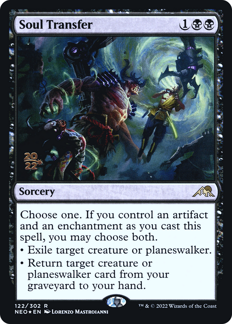 Soul Transfer [Kamigawa: Neon Dynasty Prerelease Promos]-1