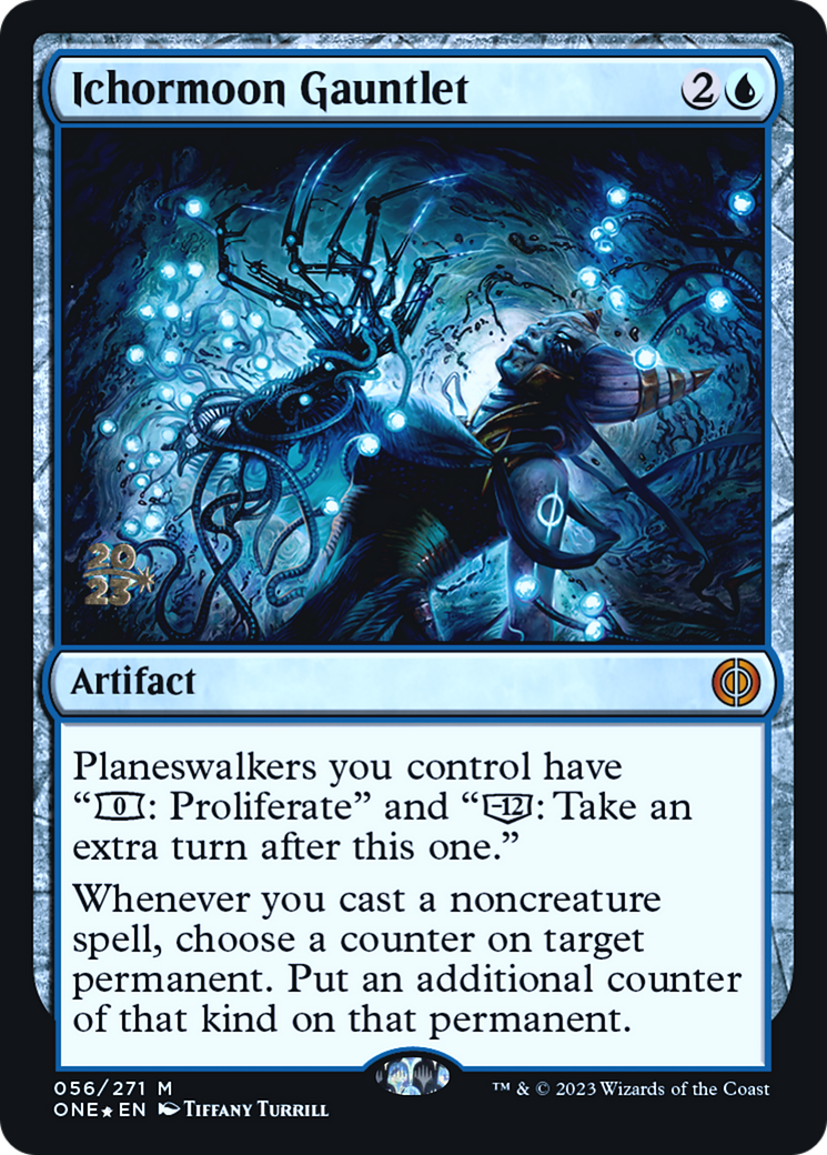 Ichormoon Gauntlet [Phyrexia: All Will Be One Prerelease Promos]-1
