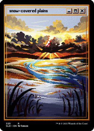 Snow-Covered Plains (Foil Etched) [Secret Lair Drop Series]-1