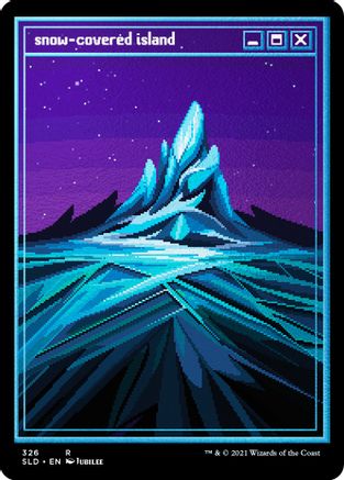 Snow-Covered Island (Foil Etched) [Secret Lair Drop Series]-1