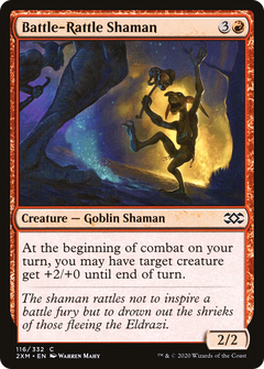 Battle-Rattle Shaman [Double Masters]-1
