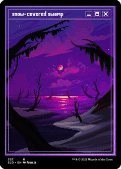 Snow-Covered Swamp (Foil Etched) [Secret Lair Drop Series]-1