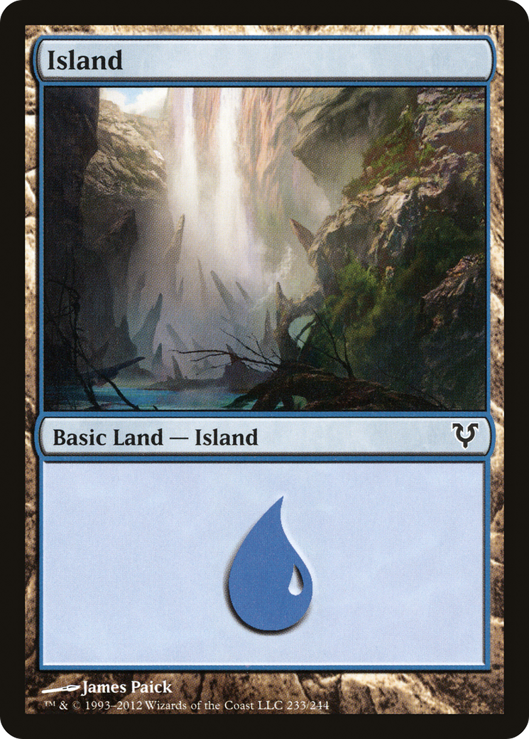 Island (233) [Avacyn Restored]-1