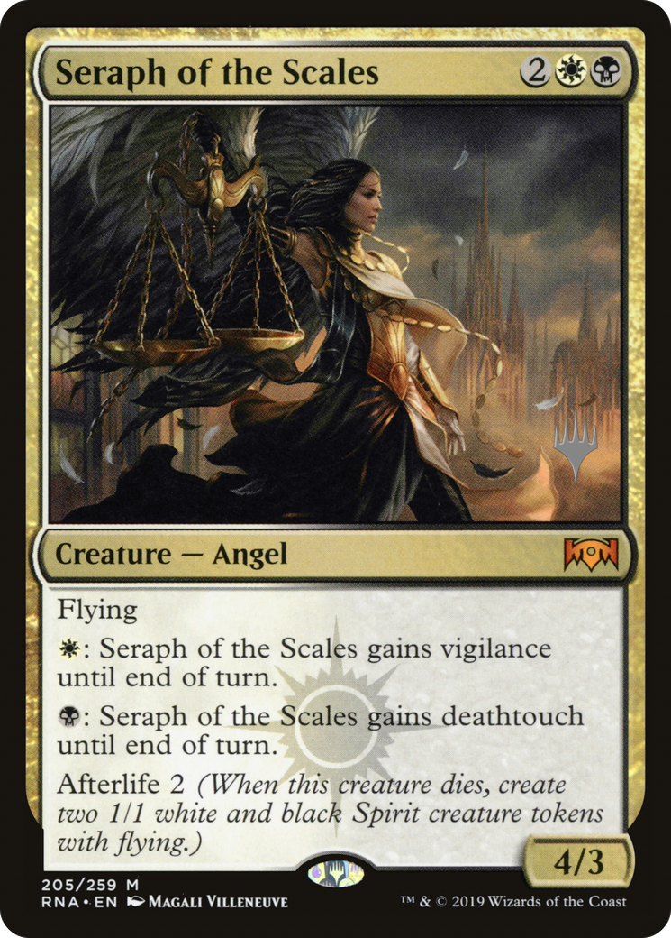 Seraph of the Scales (Promo Pack) [Ravnica Allegiance Promos]-1