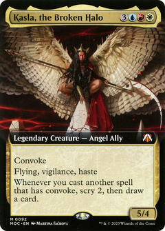 Kasla, the Broken Halo (Extended Art) [March of the Machine Commander]-1